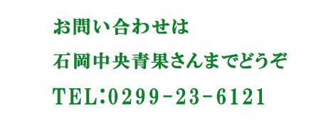 茨城県石岡市にある石岡中央青果主催連絡先