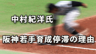 中村紀洋氏「阪神若手育成停滞理由」に学ぶ競争原理大切さ