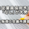 外国人従業員採用予定「なし」が大勢～大阪商工会議所調査